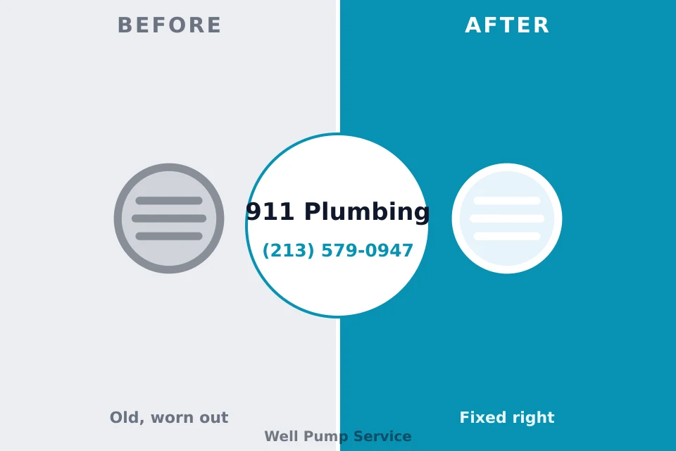 Before and after: plumbing repair Toledo, OR